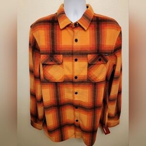 NWT Union Bay Men's Microfleece Button Down Long Sleeve Plaid Shirt